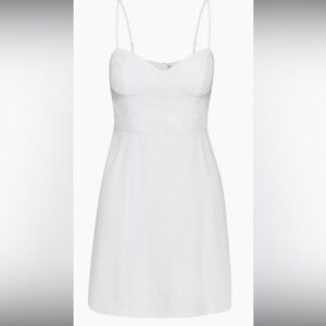 NWT Aritzia White Viola Mini Dress